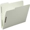 Smead Folders, w/Fastener, 3" Exp, 1/3 Cut Tab, Ltr, 25/BX, Gray Green PK SMD15005 - alternate 1